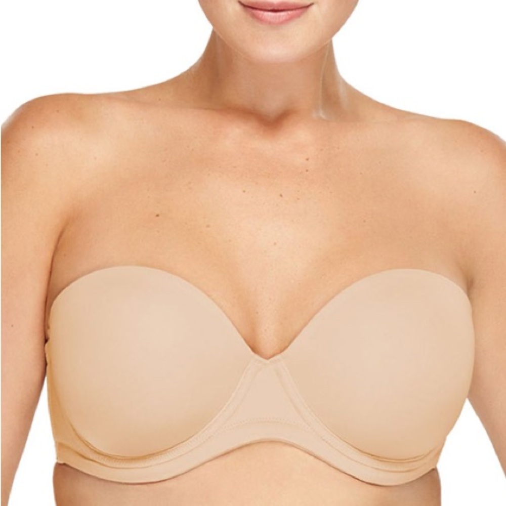 Wacoal Red Carpet Strapless Full Busted Underwire Strapless Nude Bra